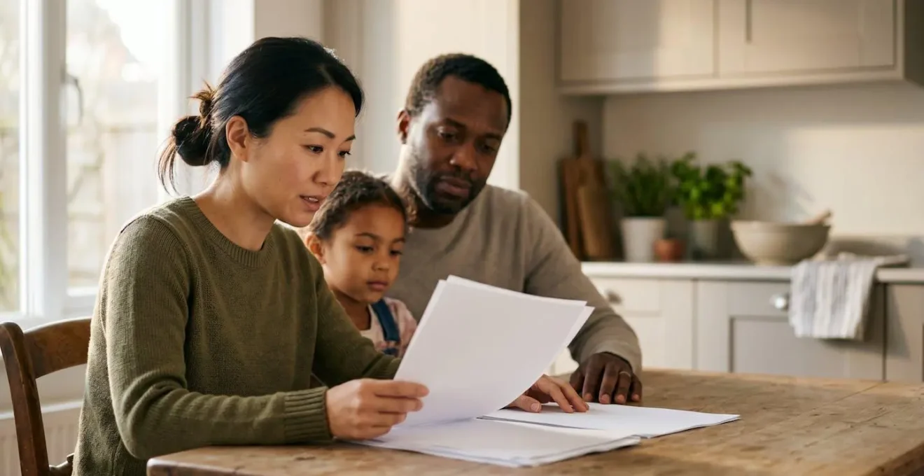 Représentation symbolique des conséquences financières d'une mutuelle inadaptée pour une famille