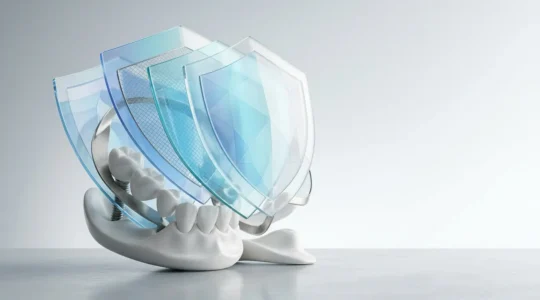 Concept de remboursement dentaire renforcé avec implants et mutuelle